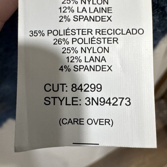 Karen Kane Wool Blend Sweater Blue Fade  Size XL Blue Turquoise Aqua New With Ta - Picture 16 of 16